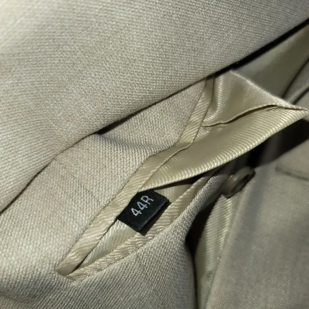 Mazzoni Men 44R‎ Single breasted Sport Coat Blazer Jacket Old Money Preppy Work